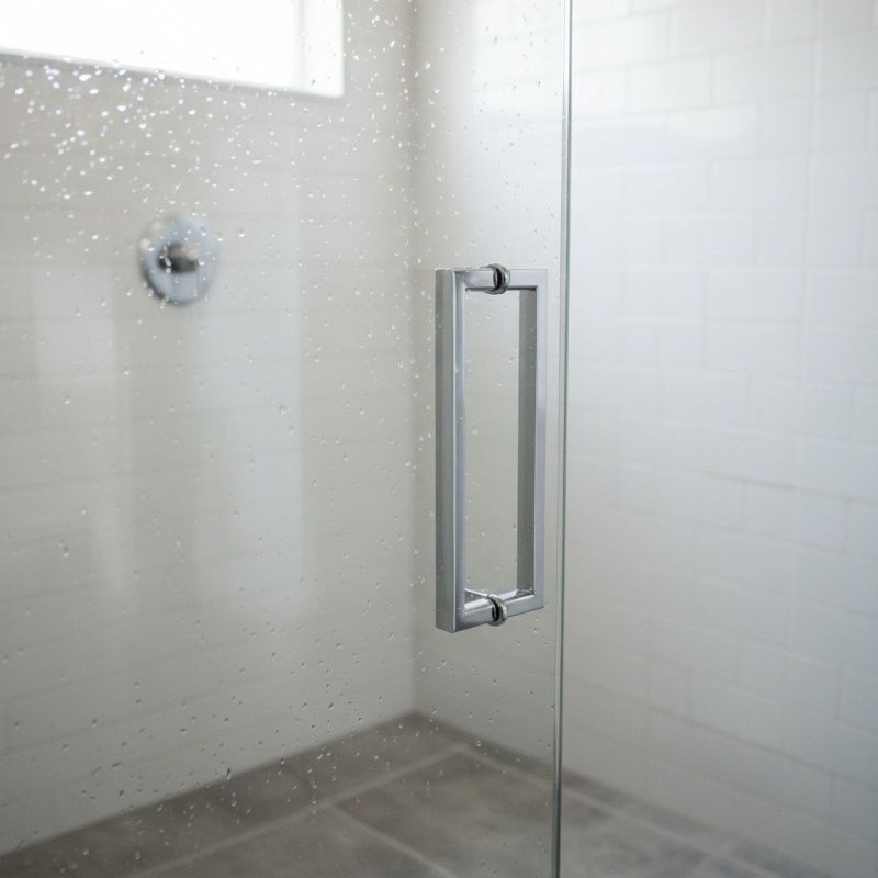 Shower Door Installation detail